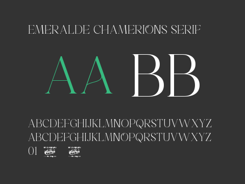 Emeralde Chamerions Serif