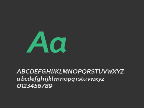 Brisko Sans Bold Italic