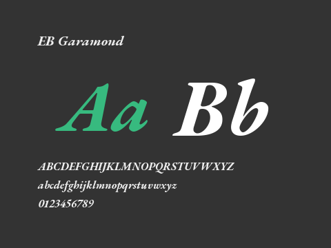 EB Garamond