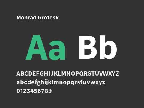 Monrad Grotesk