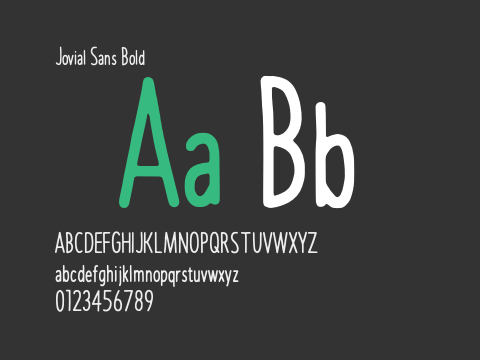 Jovial Sans Bold