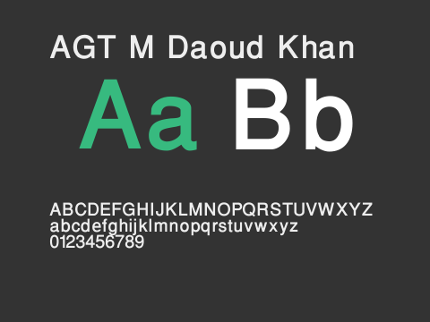 AGT M Daoud Khan