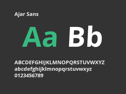 Ajar Sans