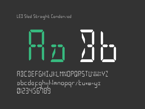 LED Sled Straight Condensed