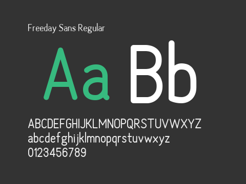 Freeday Sans Regular