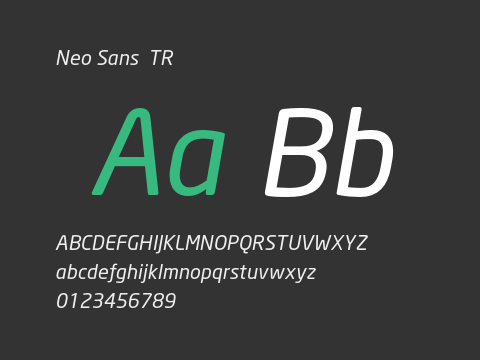 Neo Sans  TR