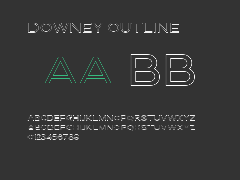 Downey Outline