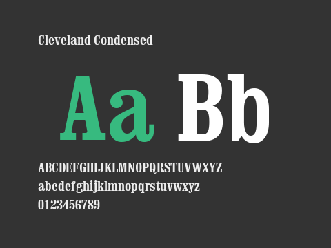 Cleveland Condensed