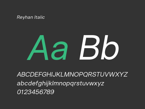 Reyhan Italic