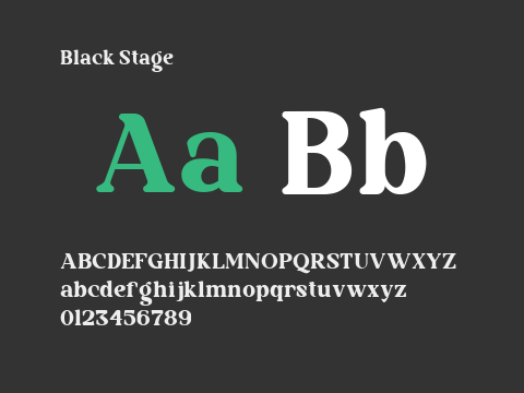 Black Stage