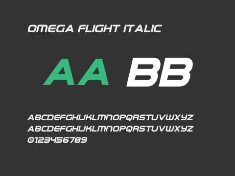 Omega Flight Italic