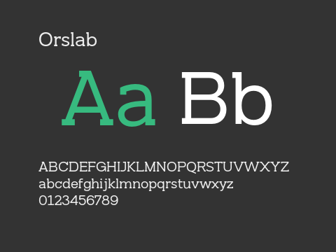 Orslab