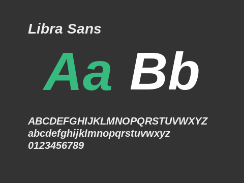 Libra Sans