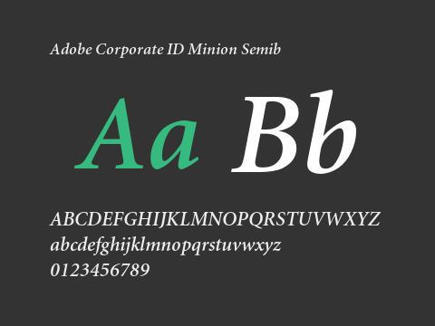 Adobe Corporate ID Minion Semib