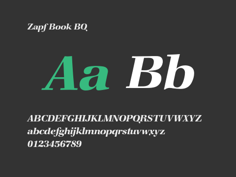 Zapf Book BQ