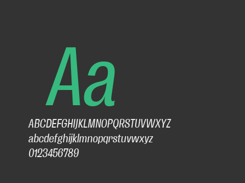 Enotria Condensed Medium