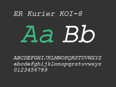 ER Kurier KOI-8