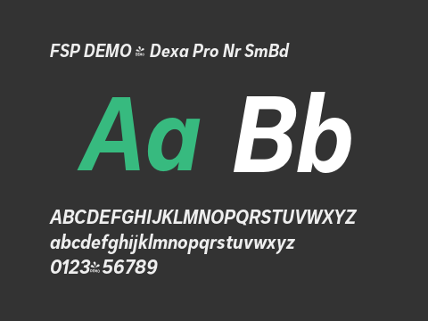 FSP DEMO - Dexa Pro Nr SmBd