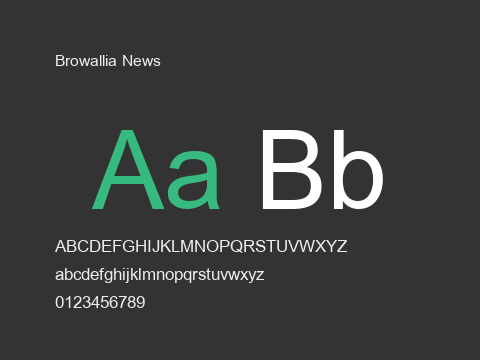 Browallia News