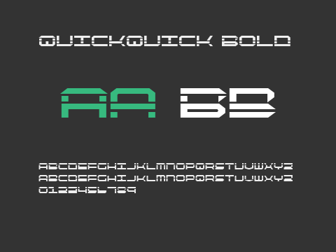 QuickQuick Bold