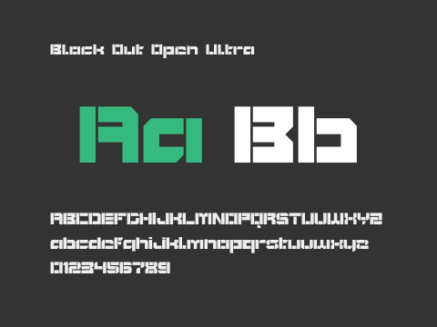 Block Out Open Ultra