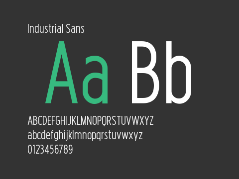 Industrial Sans