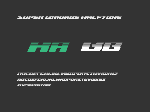 Super Brigade Halftone