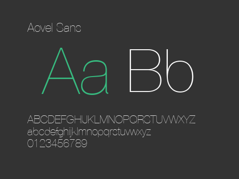 Aovel Sans