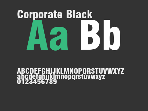 Corporate Black