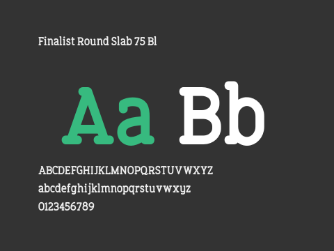 Finalist Round Slab 75 Bl