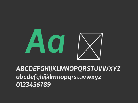 Velino Sans Medium Italic