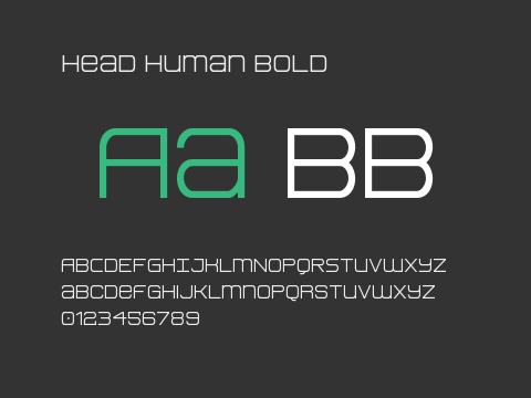 Head Human Bold