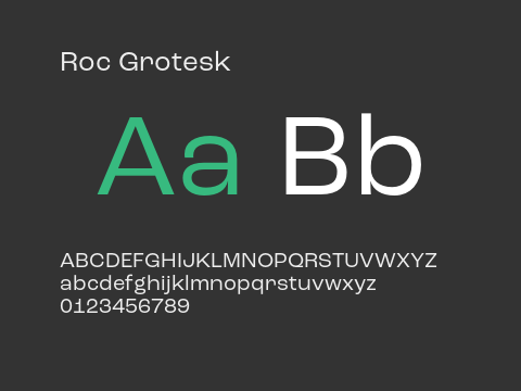 Roc Grotesk