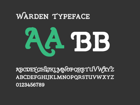 Warden Typeface