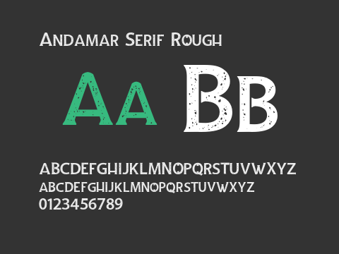 Andamar Serif Rough