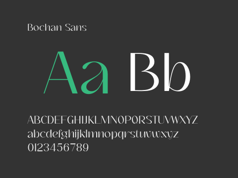 Bochan Sans