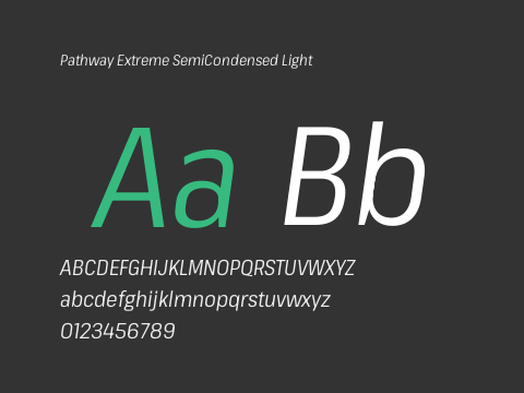 Pathway Extreme SemiCondensed Light