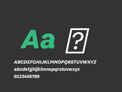 TragicGrotesk-BlackItalic