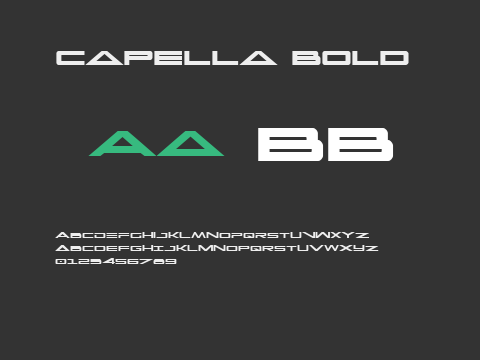 Capella Bold