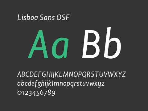 Lisboa Sans OSF