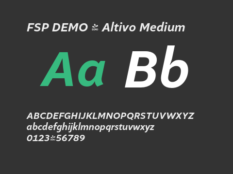 FSP DEMO - Altivo Medium