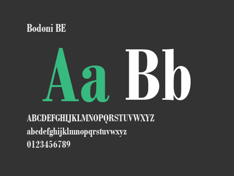 Bodoni BE