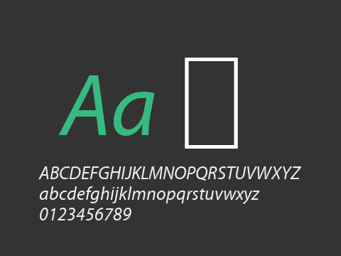 MyriadRegularItalic