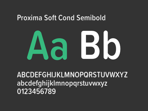 Proxima Soft Cond Semibold