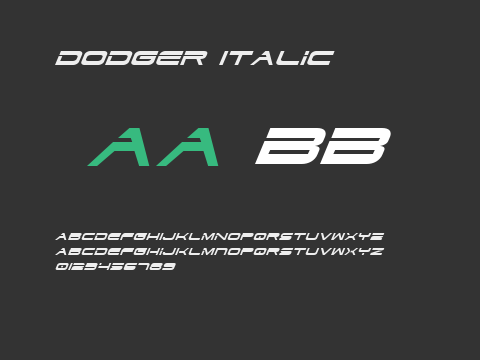 Dodger Italic