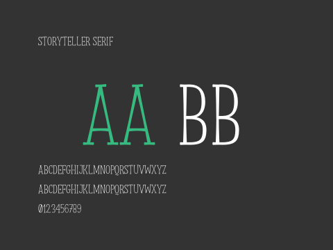 Storyteller Serif