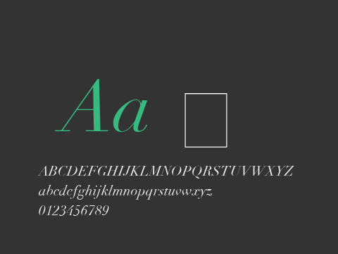 Didot LT Roman