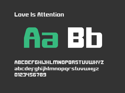 Love Is Attention