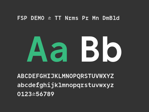 FSP DEMO - TT Nrms Pr Mn DmBld