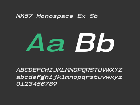 NK57 Monospace Ex Sb